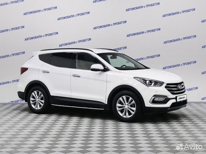 Hyundai Santa Fe 2.2 AT, 2017, 114 000 км