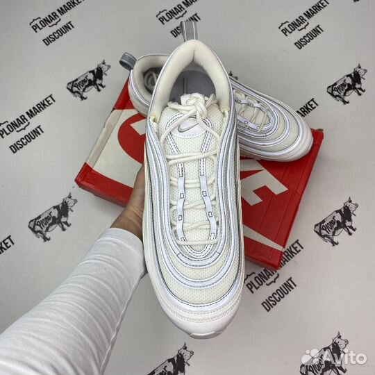 Оригинал 44 eu Nike air max 97 white