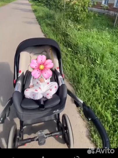 Автолюлька от 0 до 13 с адаптерами для коляски