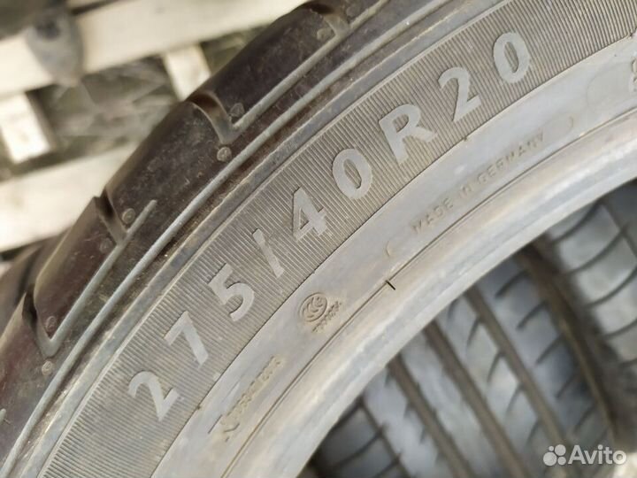 Dunlop SP Sport Maxx GT 275/40 R20 и 315/35 R20 106