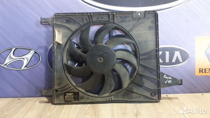 Вентилятор радиатора охлаждения двигателя диффузор