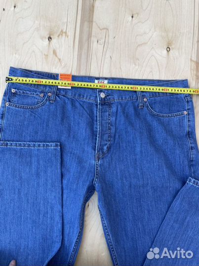 Мужские джинсы levis 501 W44 L34, на болтах