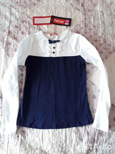 Блузка пеликан трикотажная