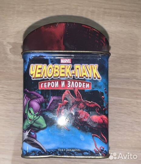 Карточки человек паук герои и злодеи