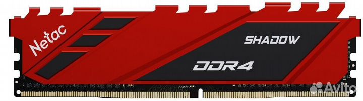 16Gb DDR4 2666MHz Netac Shadow (ntsdd4P26SP-16E)