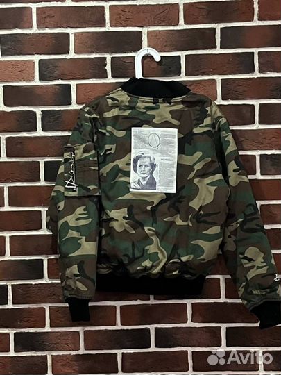 Бомбер C2H4 rare camouflage logo Оригинал