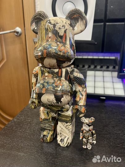 Berbrick 400% + 100% Utagawa Kuniyoshi