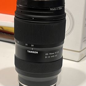 Tamron 28-75 f/2.8 Di III VXD G2 for sony e