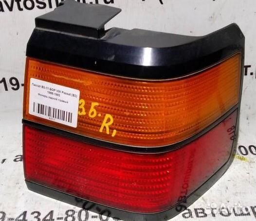 Фонарь задний правый volkswagen Passat B3