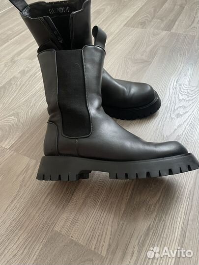 Сапоги женские натуральная кожа