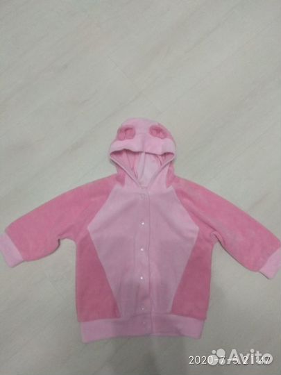 Костюм велюровый, 74-80 см