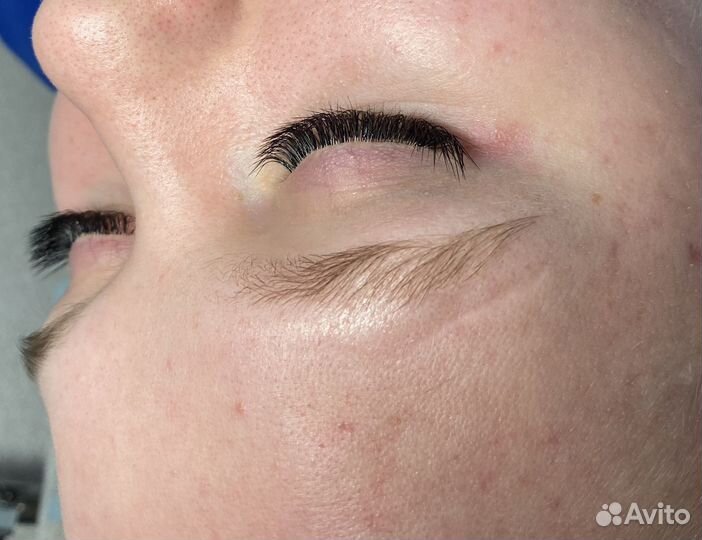 Наращивание, ламинирование ресниц