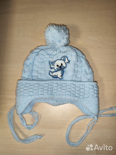 Шапочки для малышей 42-44