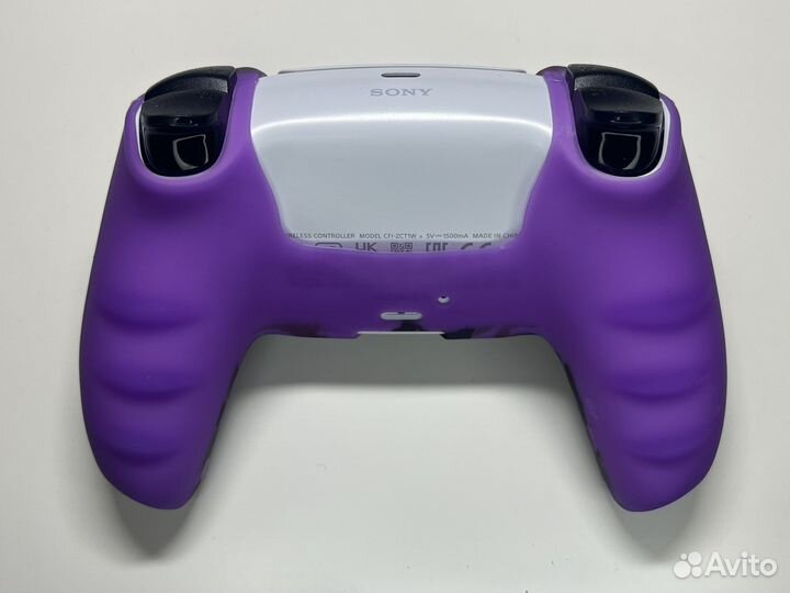 Чехол для геймпада PS5 (Камуфляжный Фиолетовый)