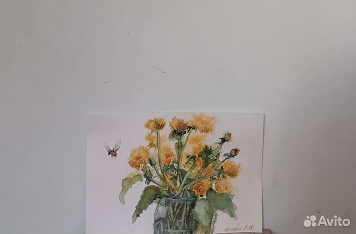 Картина акварелью: 