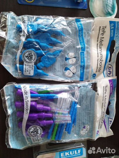 Щетки для чистки зубов, брекетов, протезов