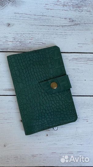 Обложка для паспорта,автодокумент натуральная кожа