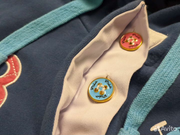 Синее худи Polo Club