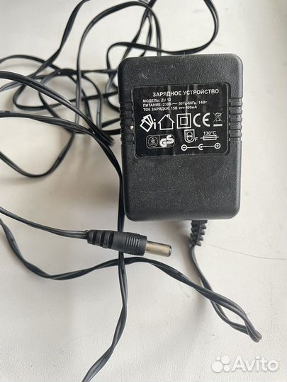 Адаптеры: 6v-300mA; 12v-600mA; 12v-400mA