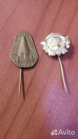 Значки и знаки ссср, Словакии