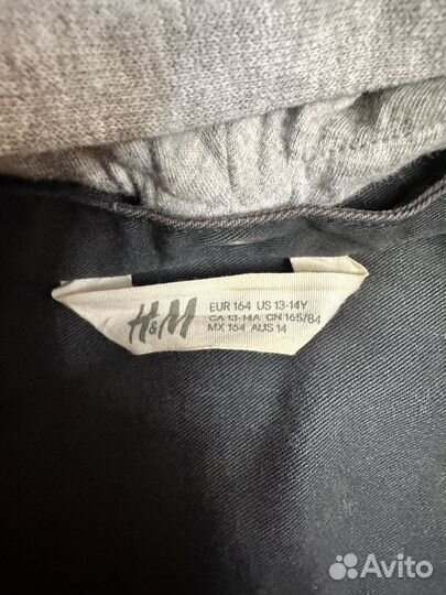 Джинсовая рубашка hm