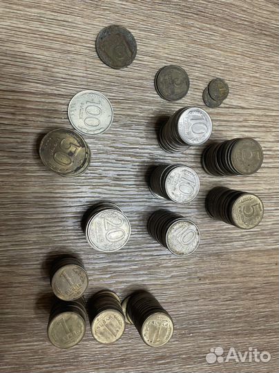 Монеты рубли 1992-1993гг