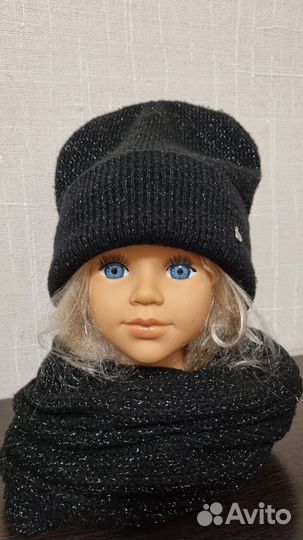 Шапка и снуд женские