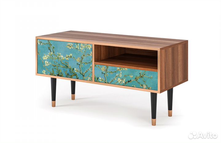 Тв-тумба T3 - Орех - Almond Blossom