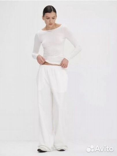 Лонгслив женский из вискозы новый белый,графит