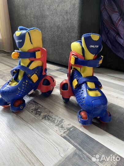Роликовые коньки раздвижные