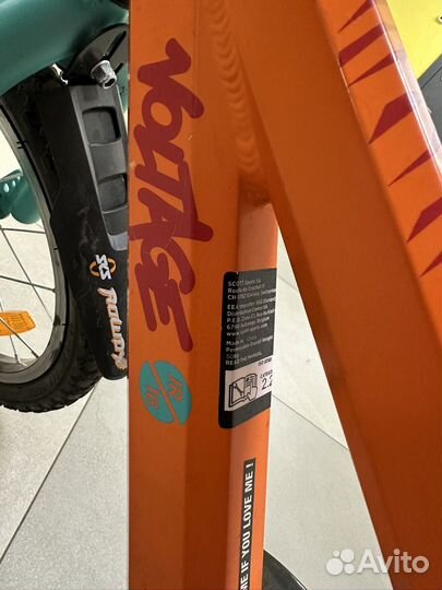Велосипед scott voltage jr 16