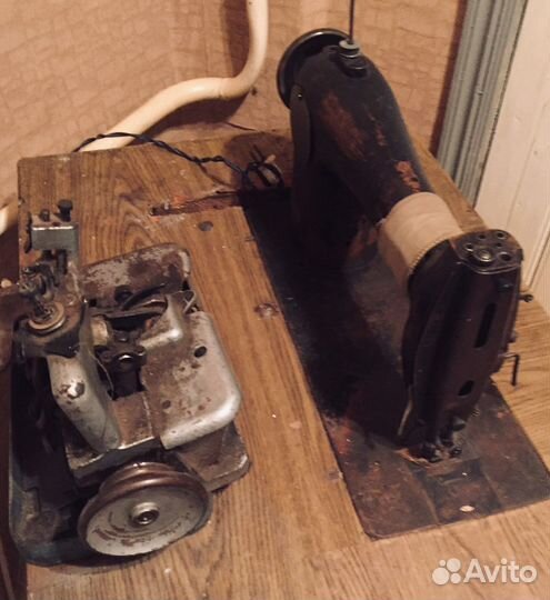 Швейная машина им. калинина и оверлок