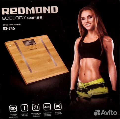 Весы напольные электронные redmond RS-746