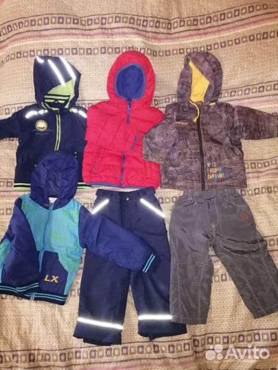 Ветровки штаны р. 92, штаны на флис 98 демисезон