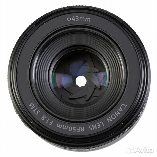 Объектив Canon RF 50mm F1.8 STM