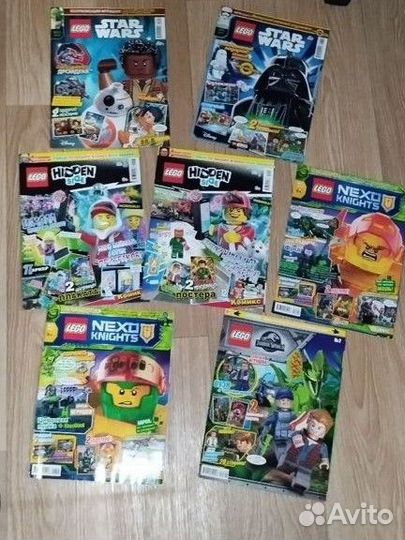 Журналы лего