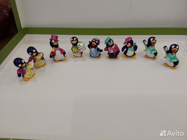 Киндер сюрприз Пингвины 1990 годов