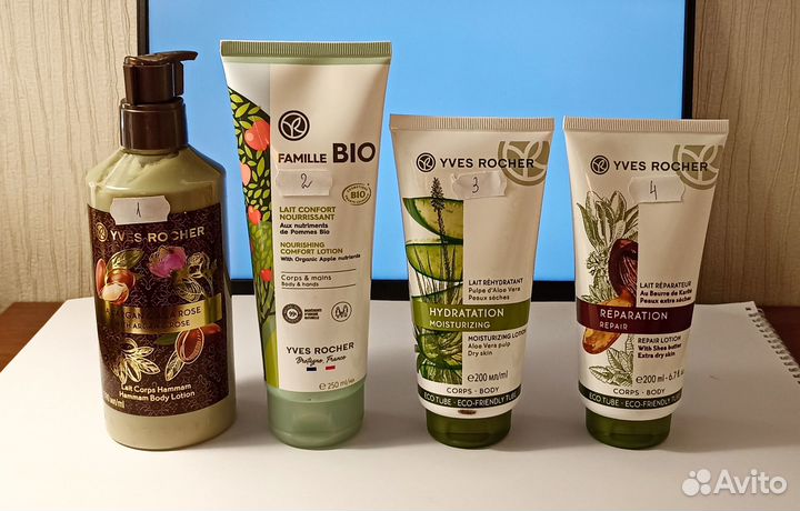 Молочко для тела, Ив Роше