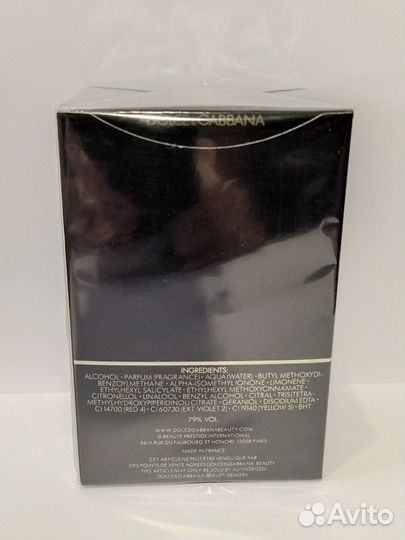 Парфюмерная вода Dolce & Gabbana The Only One luxe