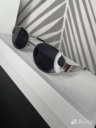 Солнечные очки celine silver