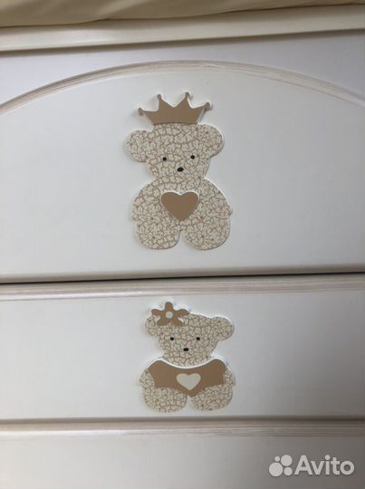 Кровать и комод Pali Caprice