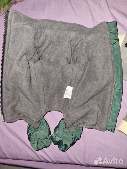 Зимний комбинезон для маленькой собаки