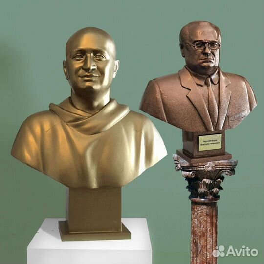 Скульптор-бюсты-барельеф-лепнина-статуэтки по фото