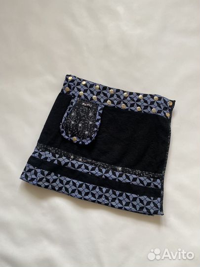 Винтажная авангардная юбка килт one size Индия