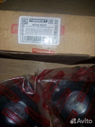 Опорный подшипник febest mzss-mz3f mazda ford