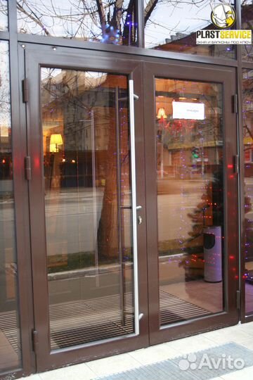 Алюминиевые двери Алютерм w62