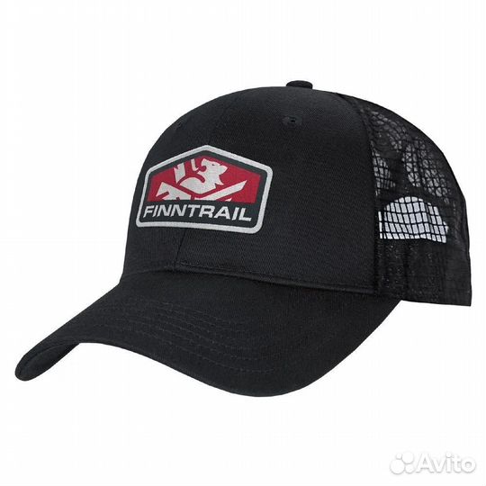62471 Бейсболка Finntrail Cap 9611 graphite red