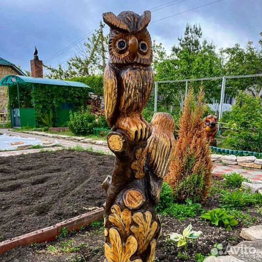 Деревянные скульптуры