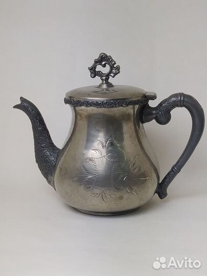 Чайный набор. Серебрение Van Bergh.сша.1898