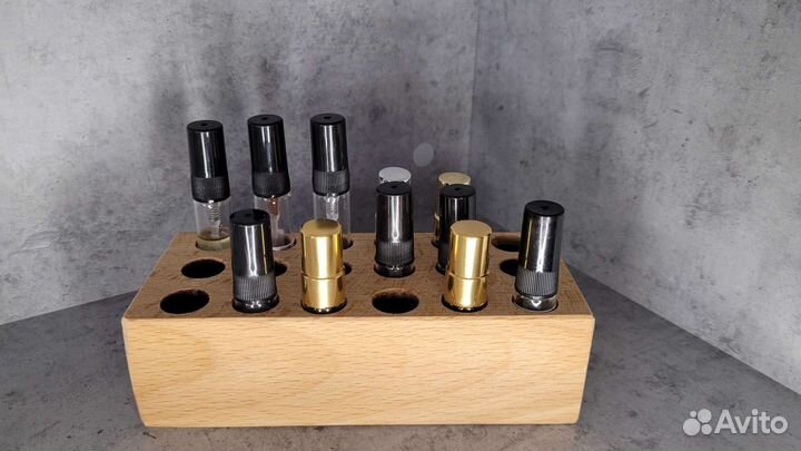 Подставка для духов деревянная из бука